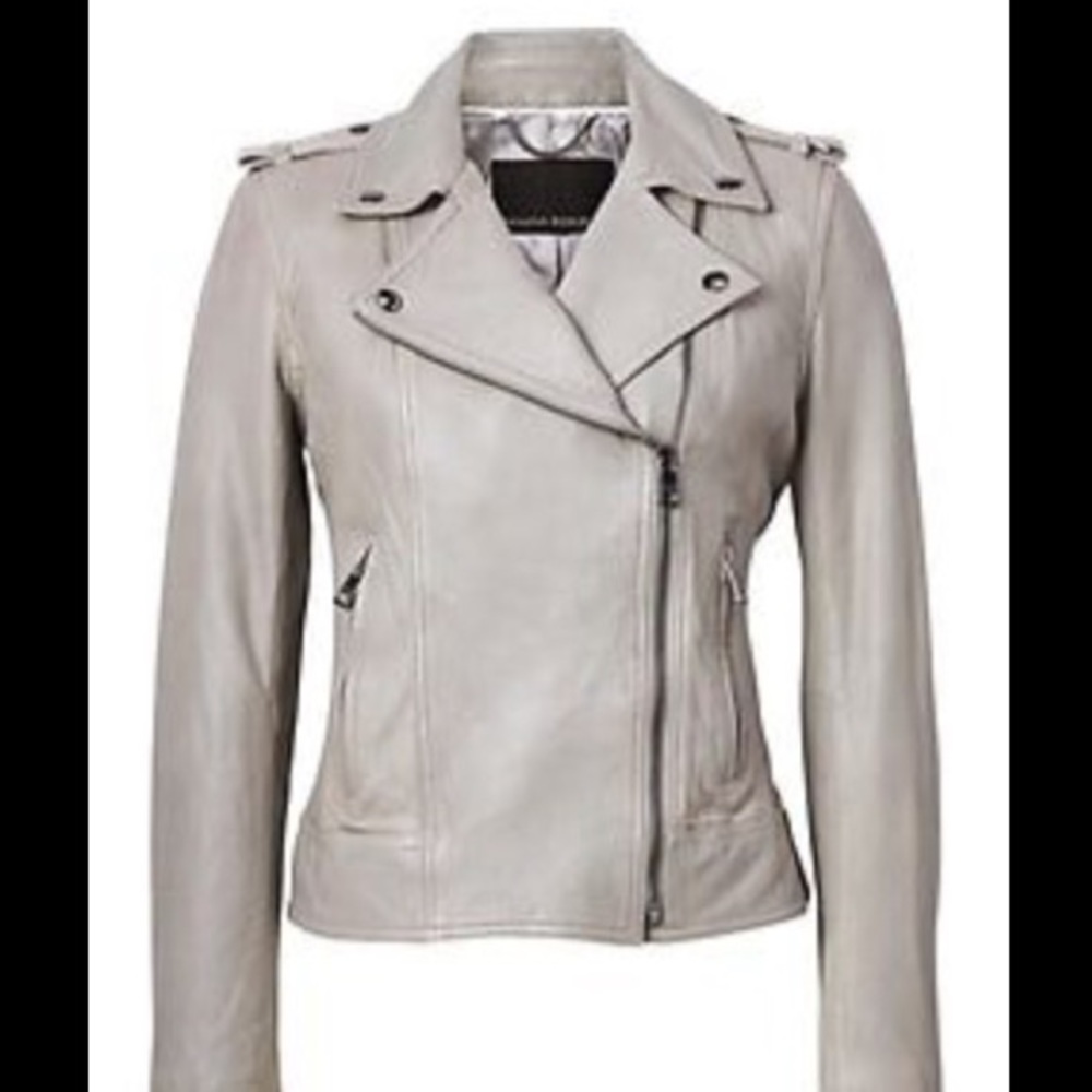 Banana Republic  leather motorcycle jackets NWT